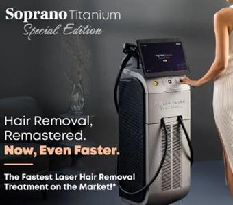 Soprano Titanium Special Edition Alma Soprano Titanium Ice Laser